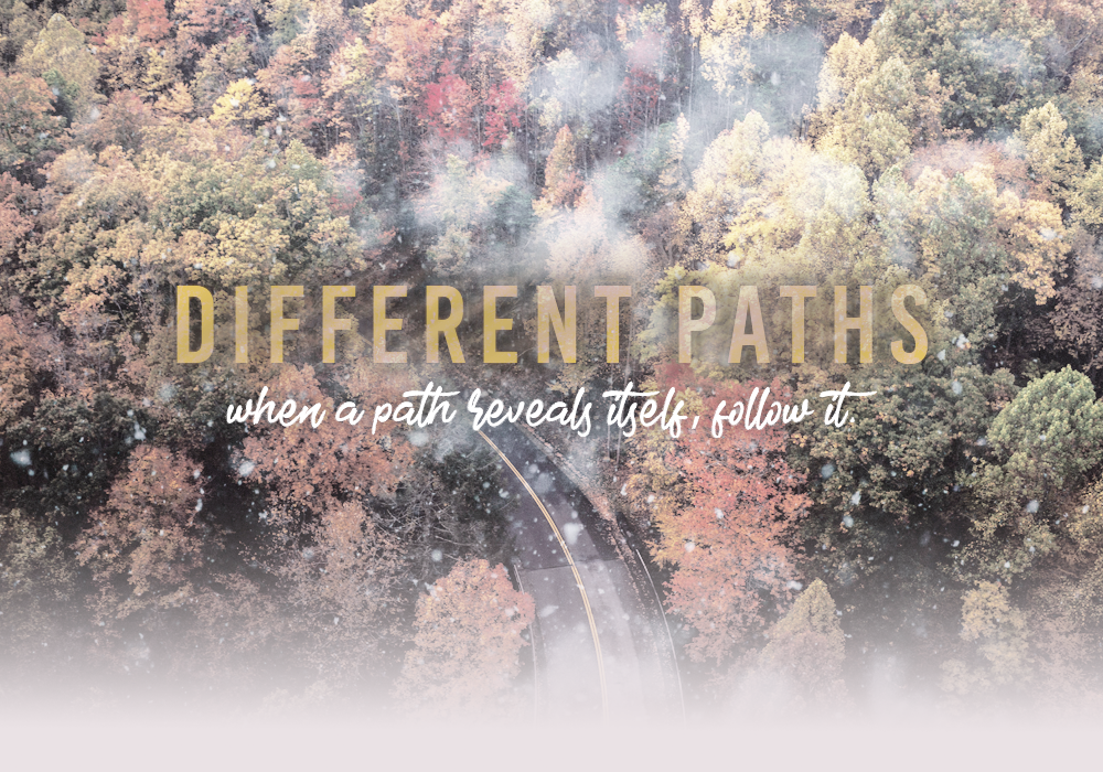 Different Paths